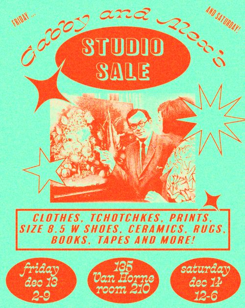 GABBY AND ALEX'S STUDIO SALE