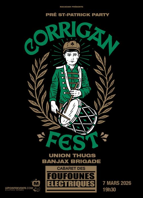 St-Patrick Party avec Corrigan Fest