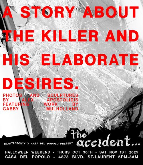 THE ACCIDENT : spooky installation